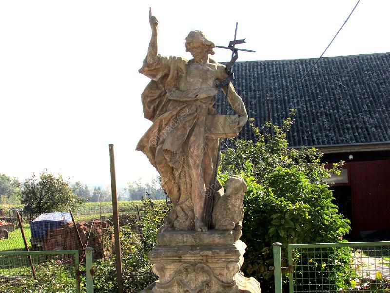 socha sv. Jana Křtitele