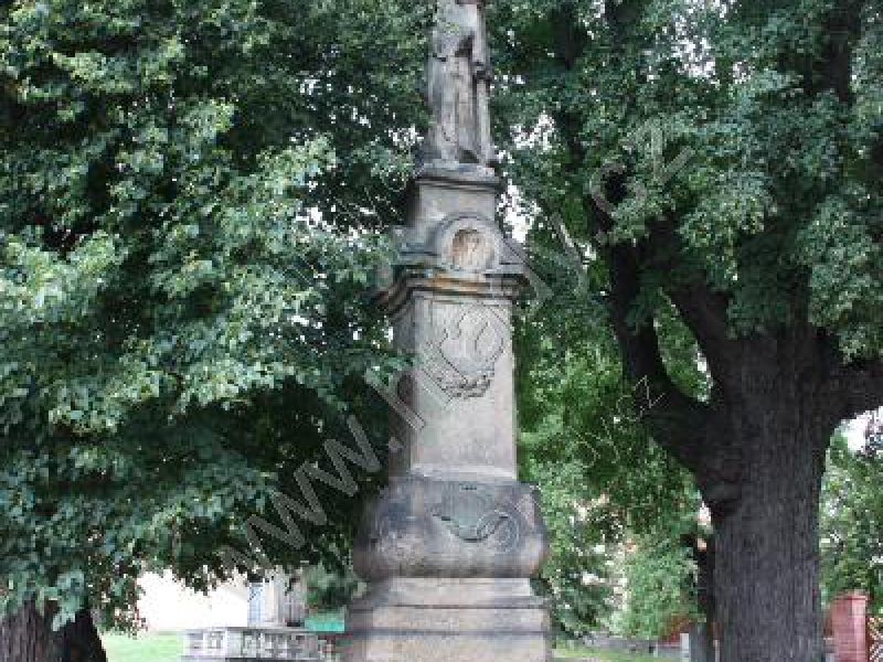 socha sv. Vavřince