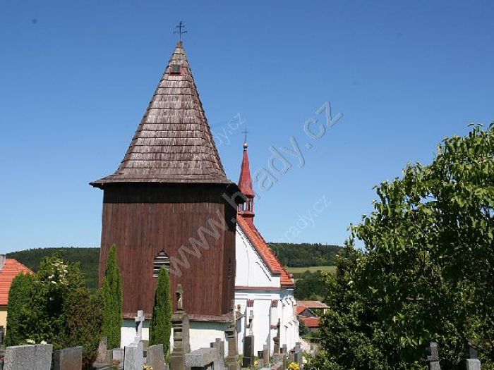 zvonice u kostela sv. Martina