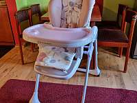 dětská židlička - chata ubytování Frýdlant nad Ostravicí