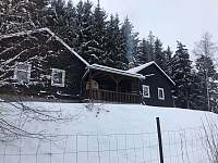 Zima u nás na Jelenovské - chata ubytování Valašské Klobouky