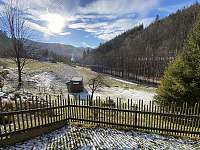 Výhled v zimě (Lysá hora) - chata k pronajmutí Morávka