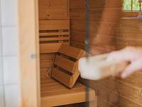 Chalupa Pomněnka, sauna - k pronájmu Karolinka