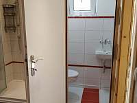 toaleta - pronájem chalupy Prostřední Bečva