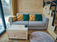obývací pokoj - chata ubytování Štramberk