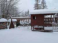 Dětské hřiště v zimě - Čeladná