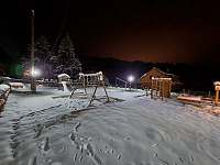 dětské hřiště v zimě - Prostřední Bečva
