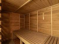 sauna v přízemí chaty Štěpán - k pronájmu Horní Bečva - Kněhyně