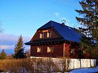 chata v zimě - Kunčice pod Ondřejníkem