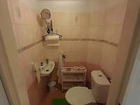 toaleta - apartmán k pronájmu Staré Křečany