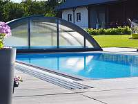 Vyhřívaný bazén - chalupa k pronajmutí Stružinec