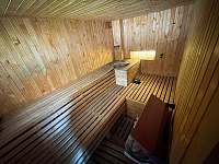 Sauna (přízemí) - chata ubytování Malá Skála