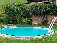 Bazén 3 m - chalupa k pronajmutí Úbislavice - Stav