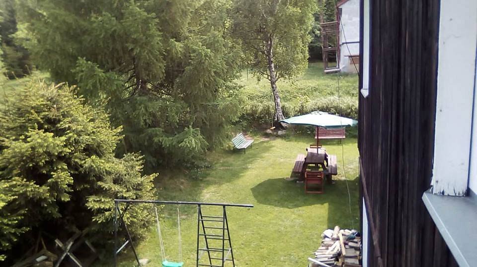 "Výhled na zahradu"