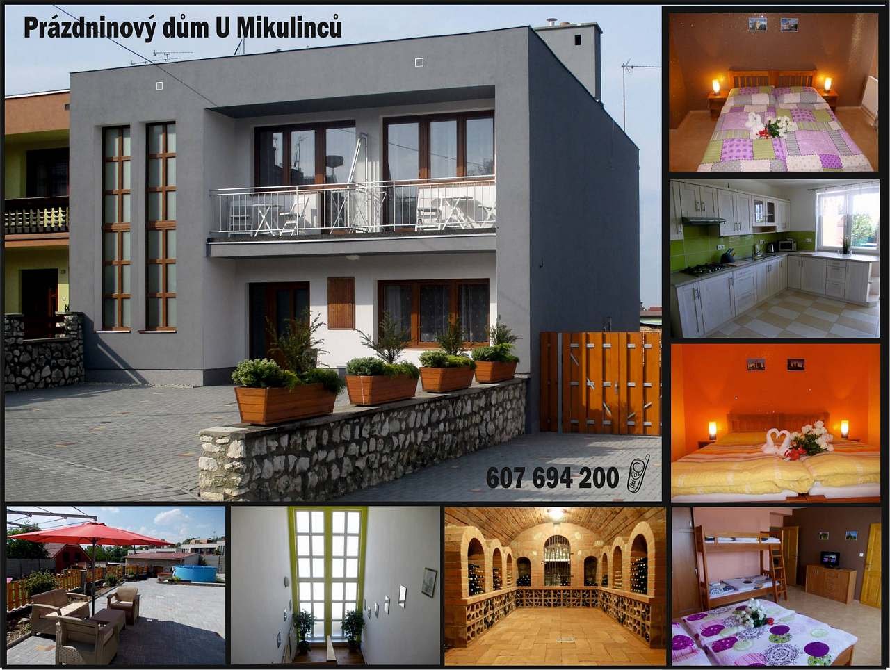 Prázdninový dům s vinným sklepem - Mikulov - Pálava