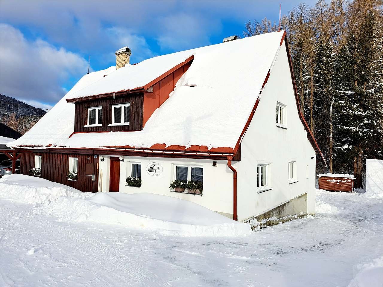 Chalupa Hluboký potok - Desná - Severní Čechy