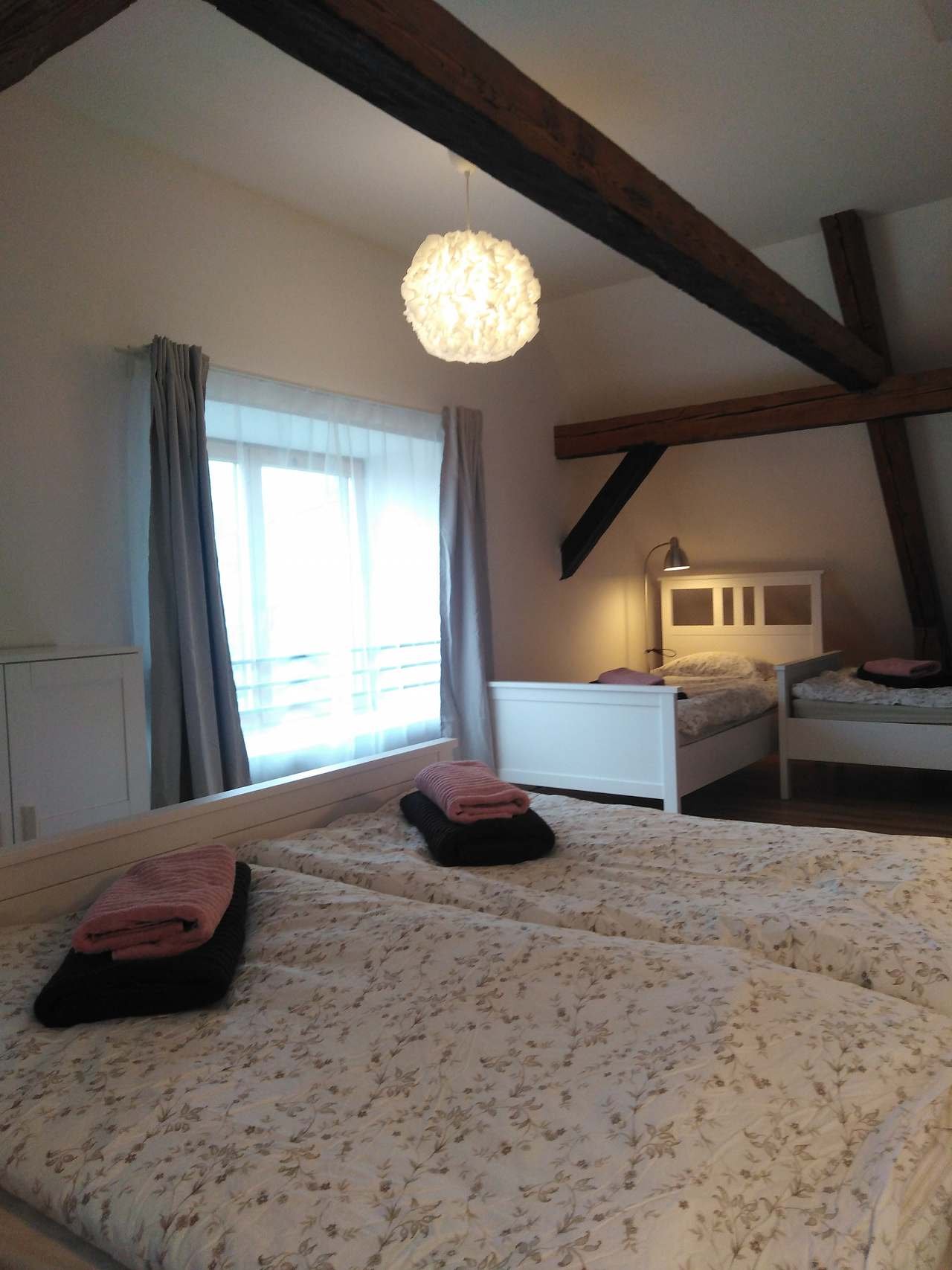 Apartmán v podkroví - ložnice pro 4 osoby