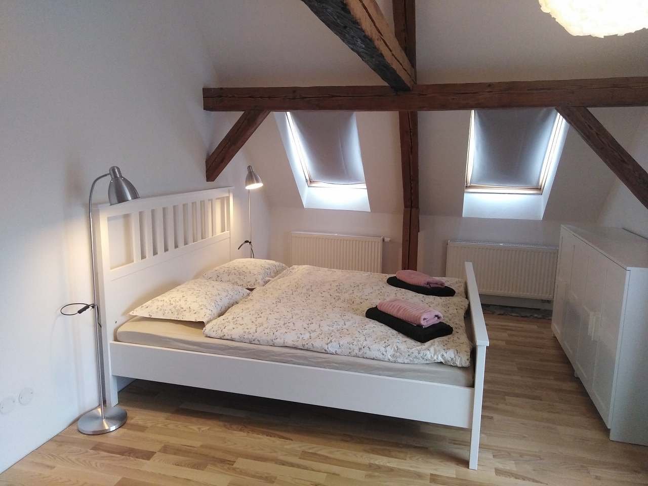 Apartmán v podkroví - ložnice pro 4 osoby