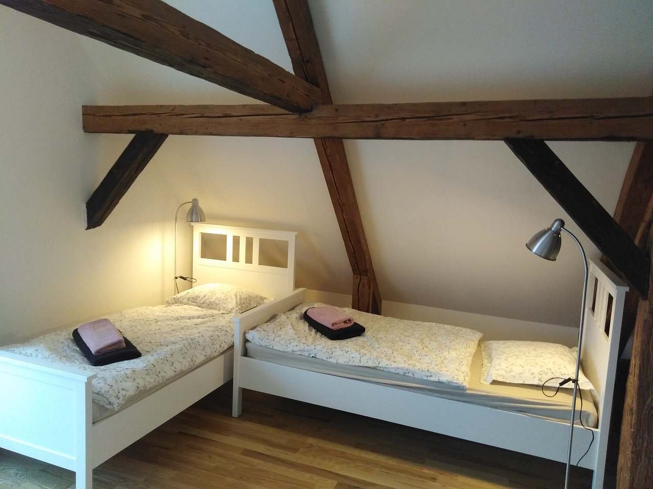 Apartmán v podkroví - ložnice pro 4 osoby