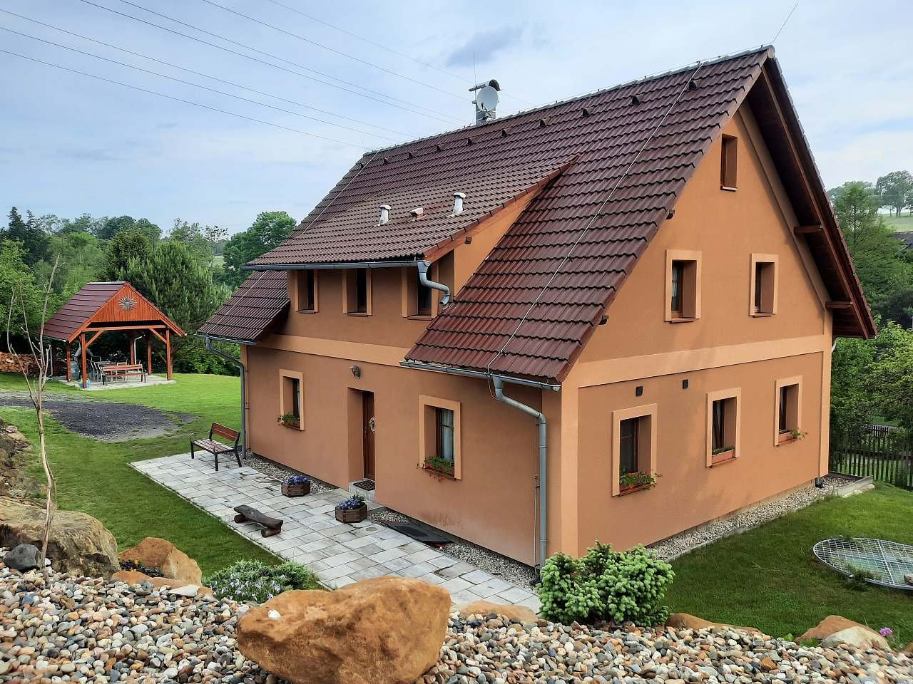 ubytování koupaliště Horní Prysk - apartmán u vody - Studený
