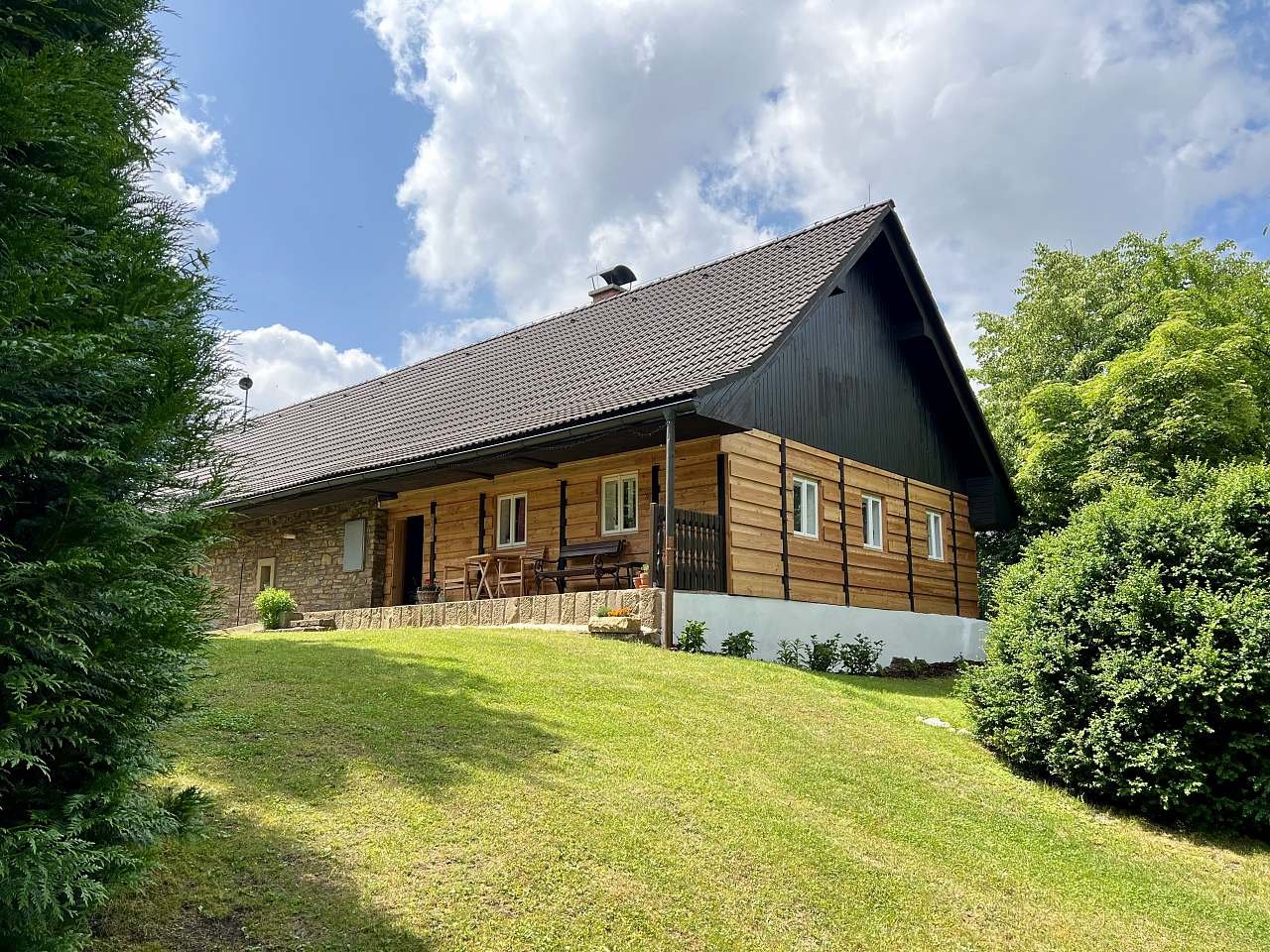 Chalupa Na kopečku - Hraštice - Orlické hory