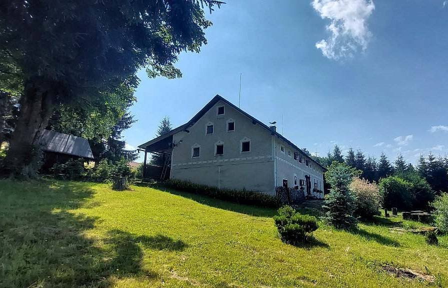 Chalupa Dagmar u Ski centrum, singletrack Zdobnice