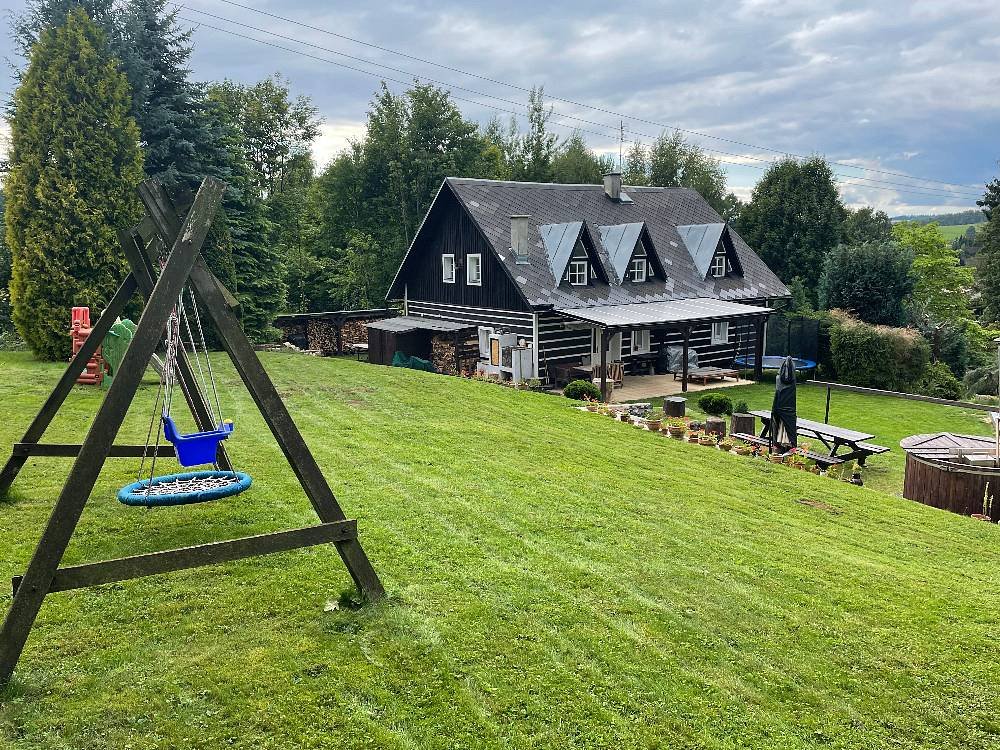 Chalupa Kristýnka dětské hřiště