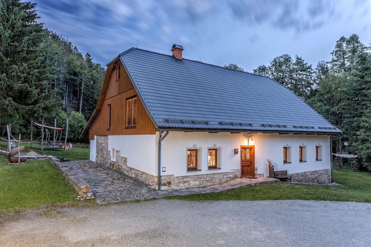 Chalupa pod Sviní horou, stylová chalupa v Jesenikách