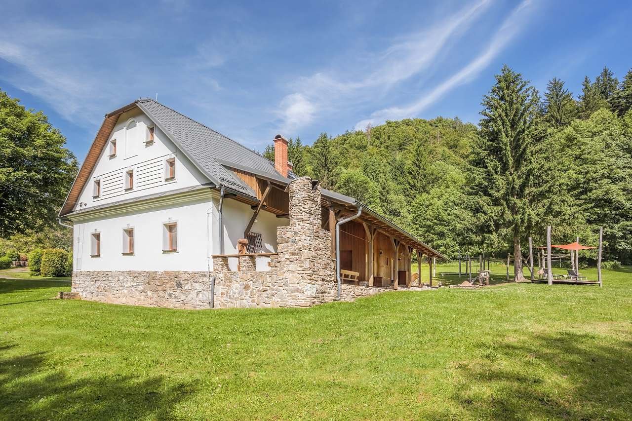 Chalupa pod Sviní horou, stylová chalupa v Jesenikách