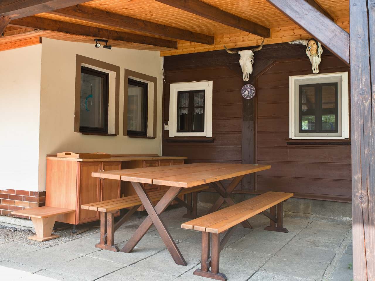 Chalupa pro děti 219 - baráček posezení