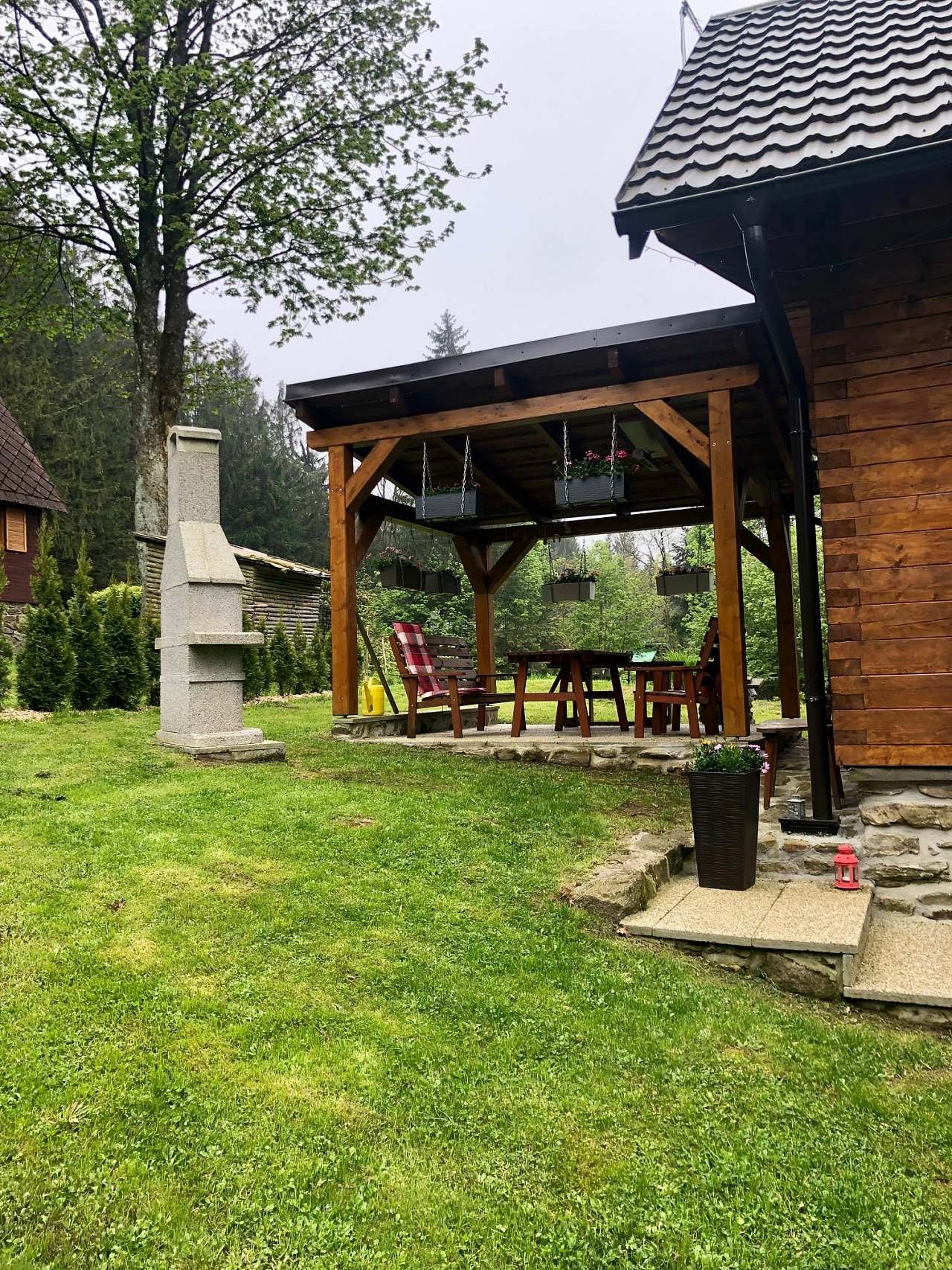 Chata Capartice 20 - terasa