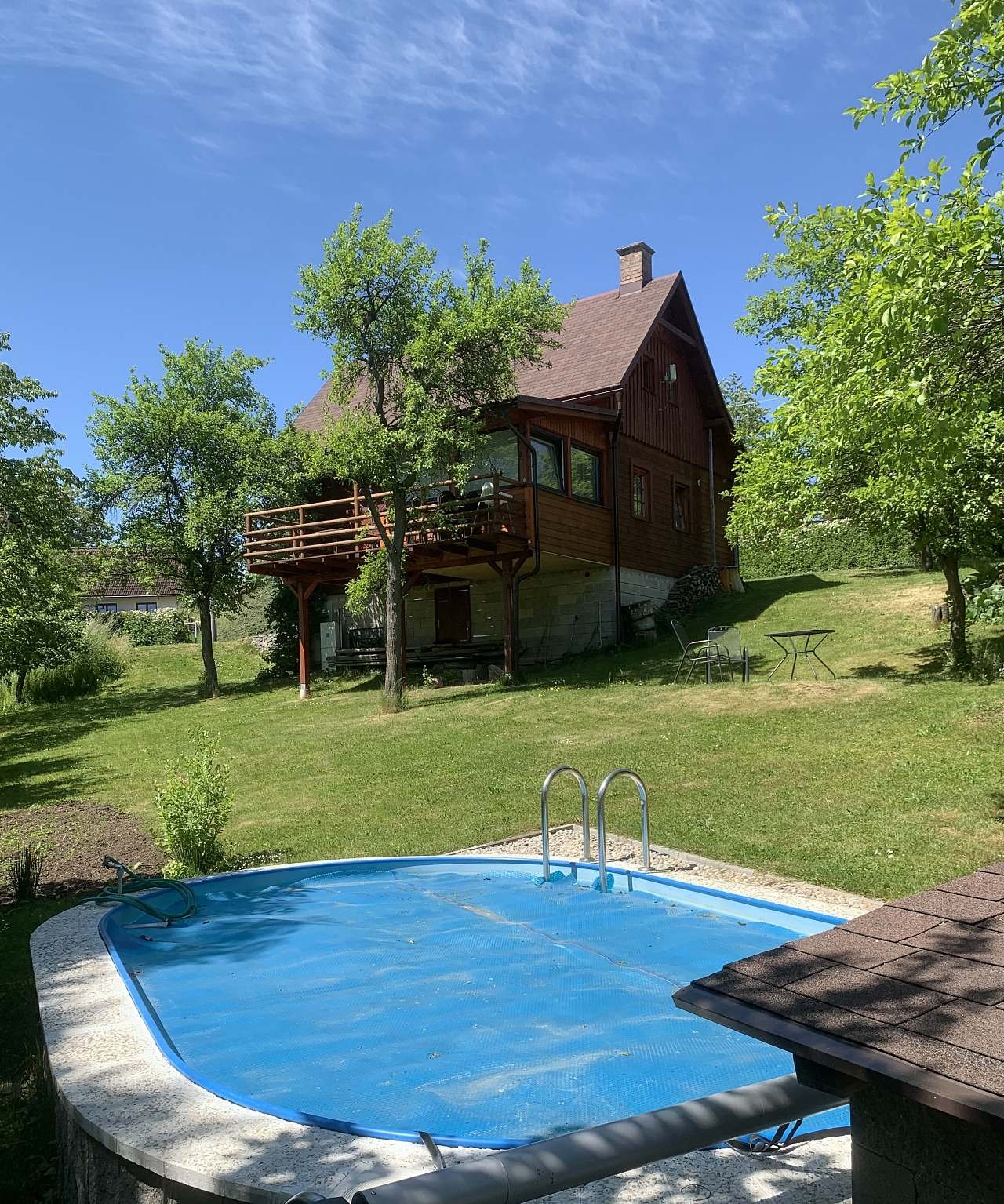 Chata s bazénem Bozkov - Podkrkonoší