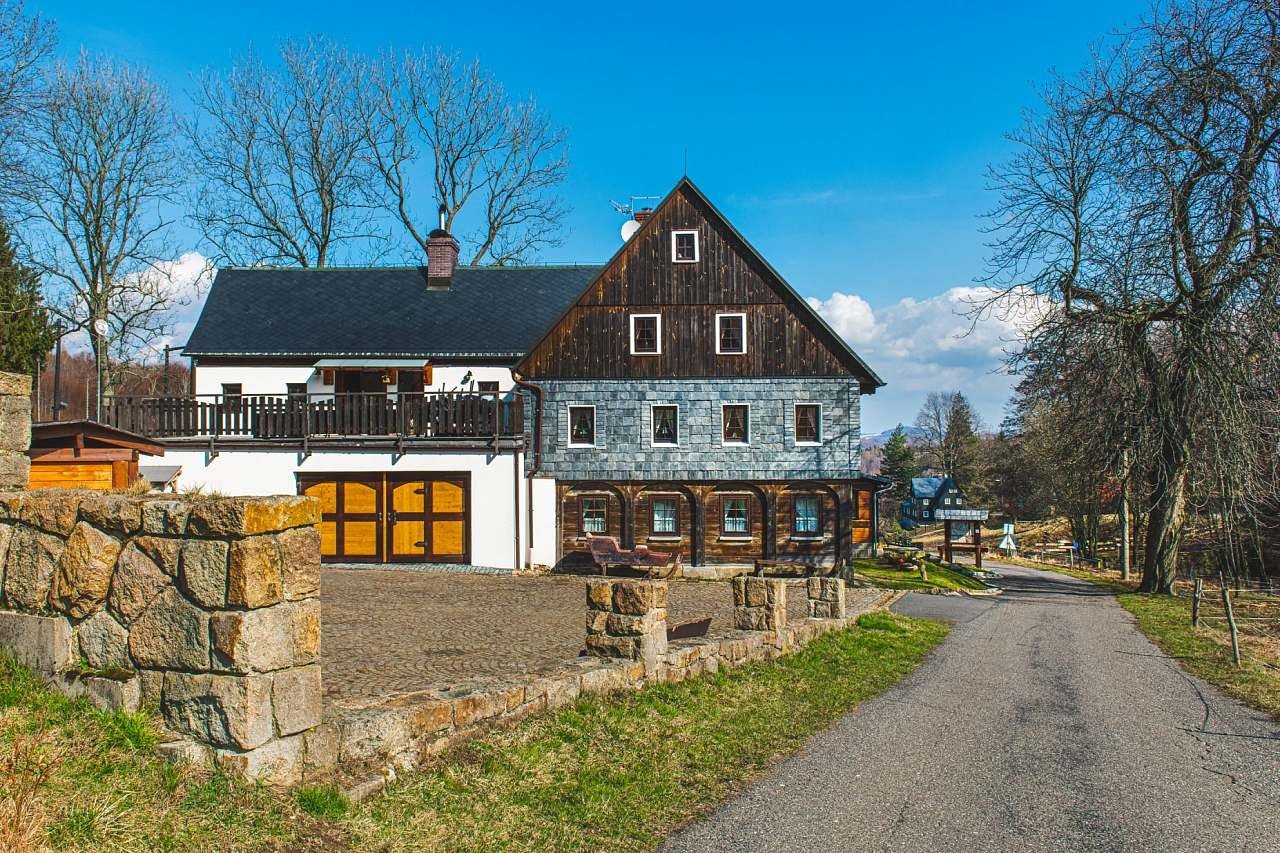 Chata Tollendorf apartmány Jiřetín pod Jedlovou