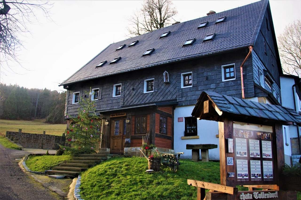 Chata Tollendorf pronájem Jiřetín pod Jedlovou
