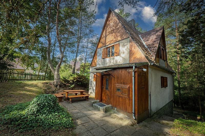 ubytování Provodínská pískovna - chata k pronájmu - Staré Splavy