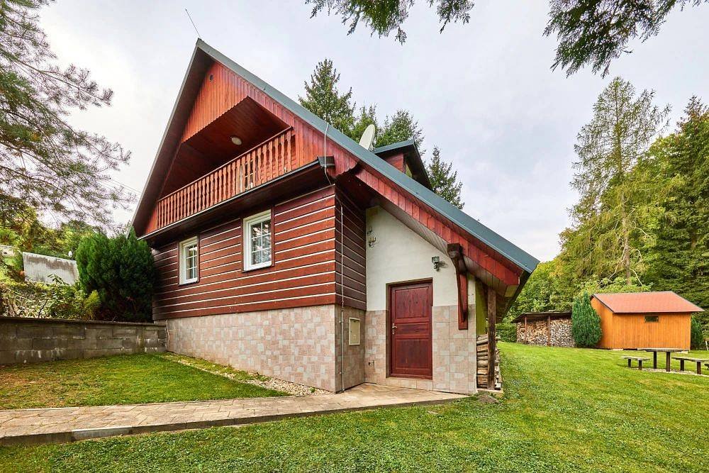 Chata z boční strany