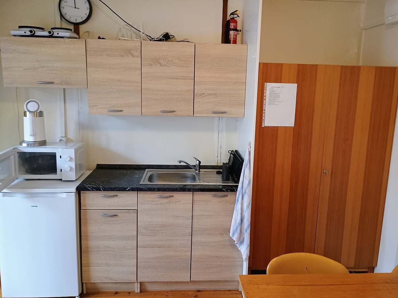 Chatka Borůvka u Máchova Jezera - Linka a spotřebiče