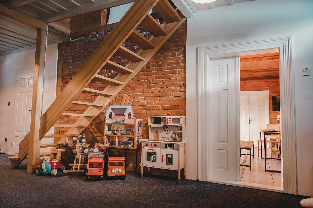 Chodba herna pro děti