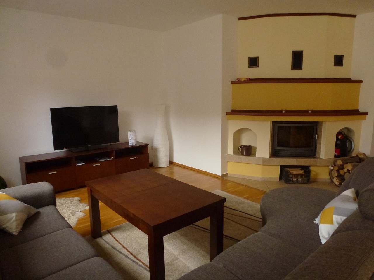 krb v obývacím pokoji