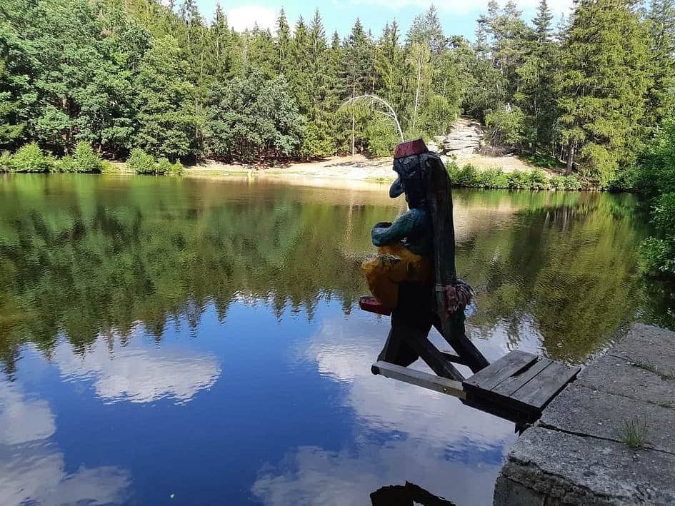 ubytování Rybník Jezírko u Svoru - chata k pronájmu - Falknov