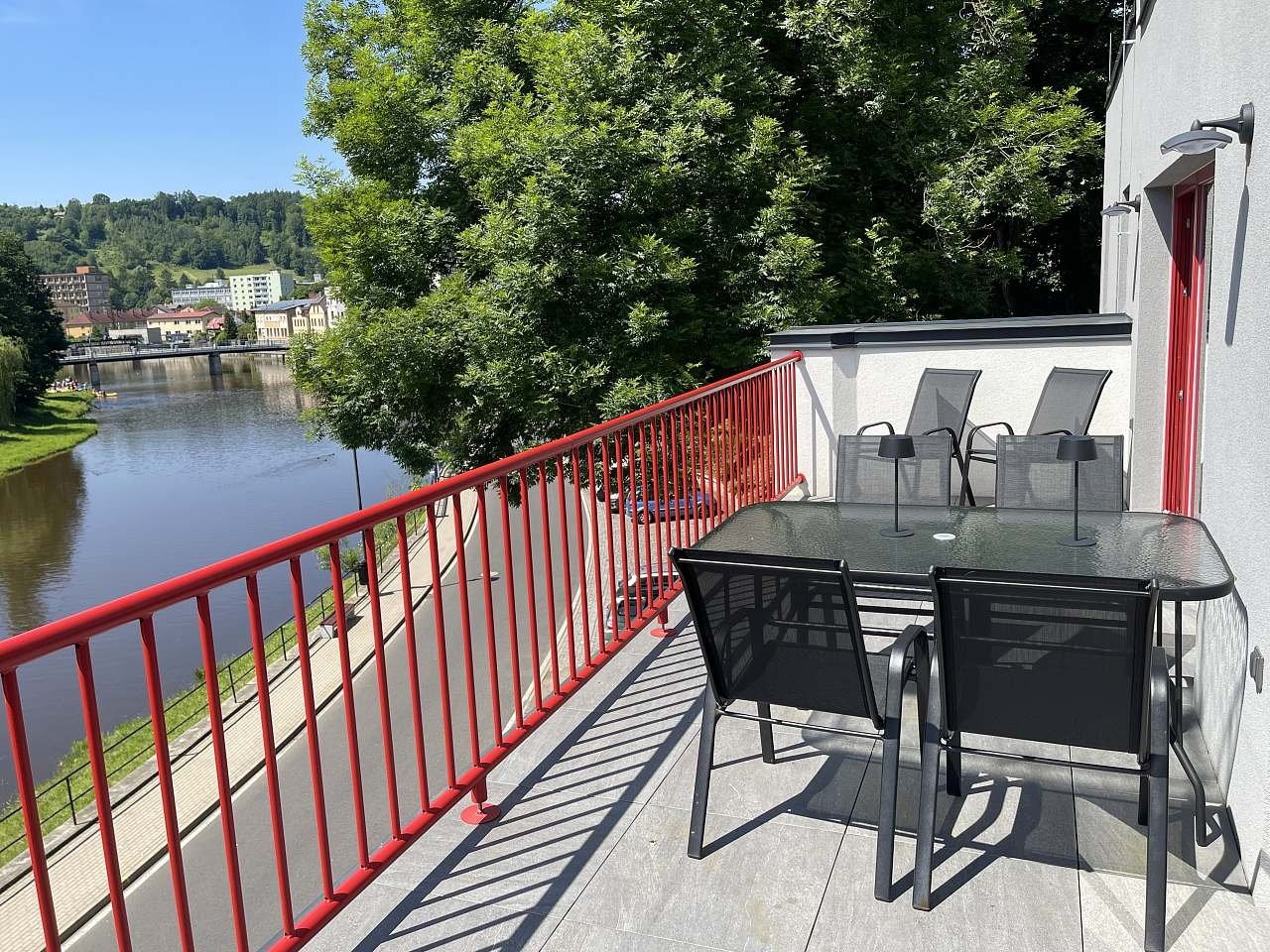 LÍPA dvoupokojový apartmán - balkon