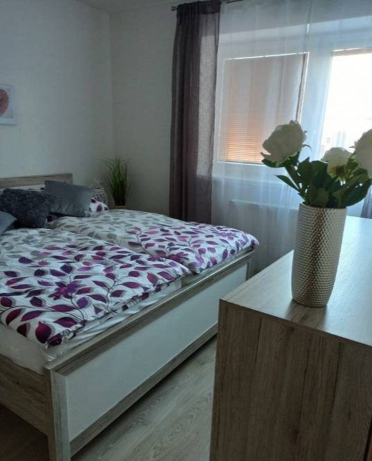 Ložnice je vybavena klimatizací