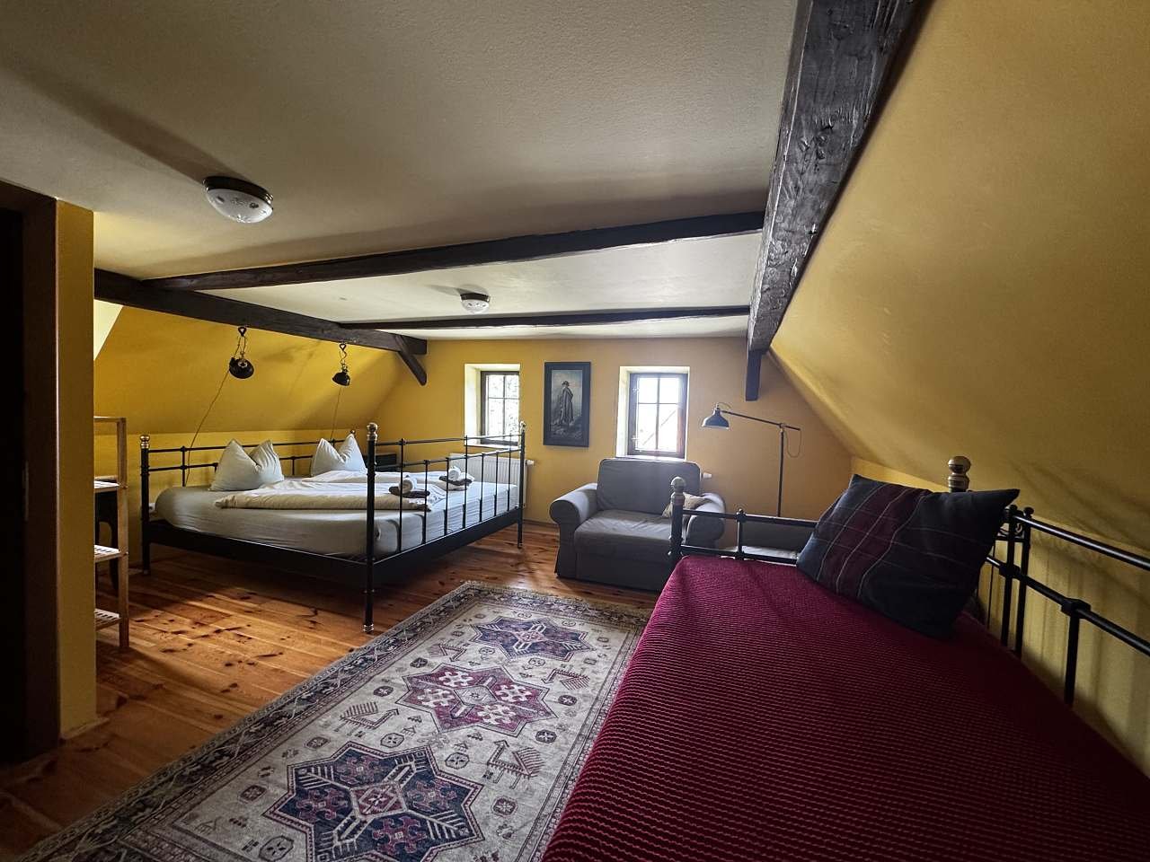 Lužická bouda - dvoulůžko s možností přistýlek