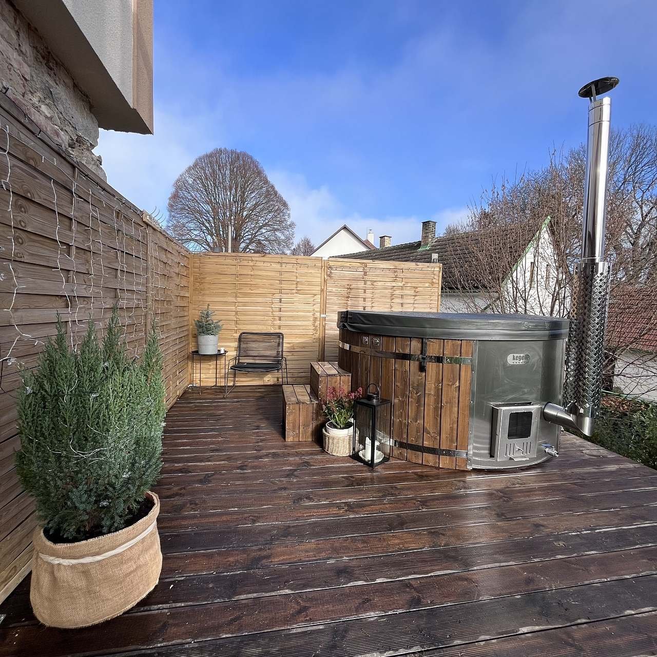 Nová vířivka - horský sud