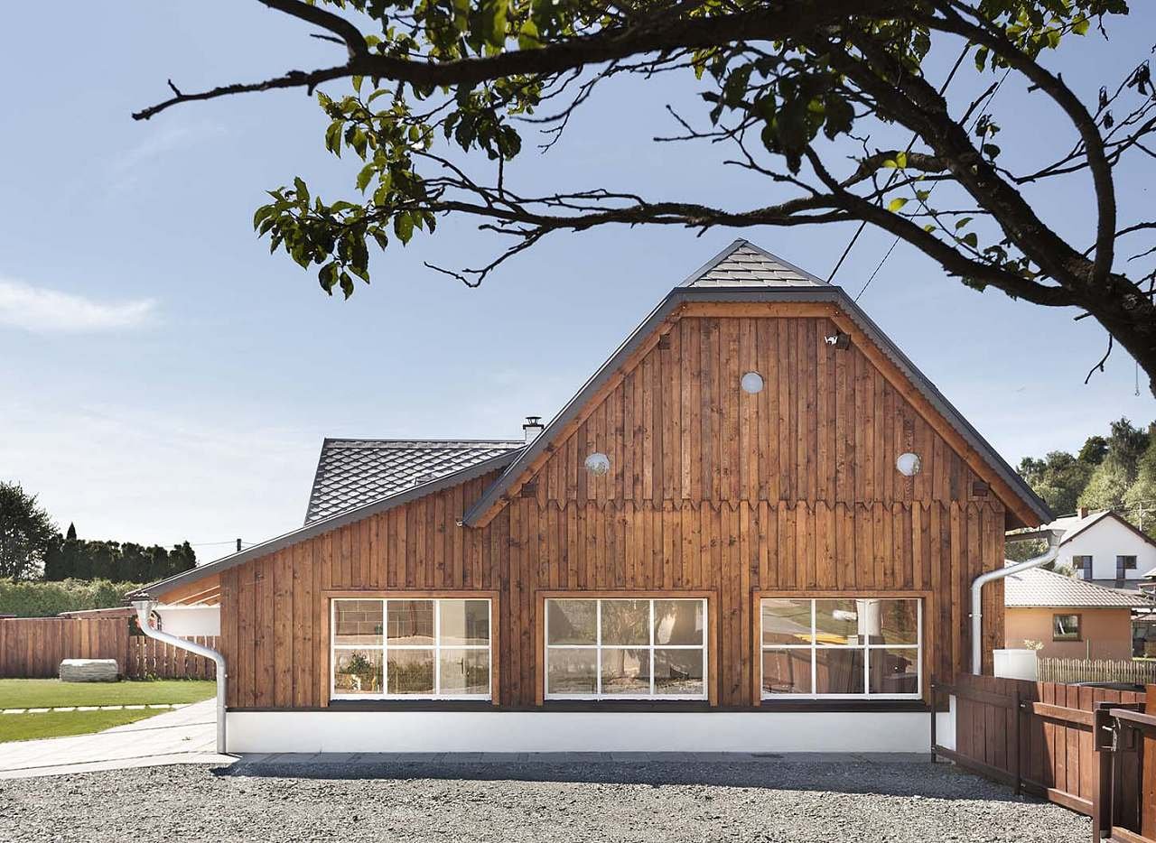 Parkování u chalupy