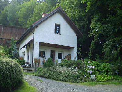 Pohled na krytou terásku