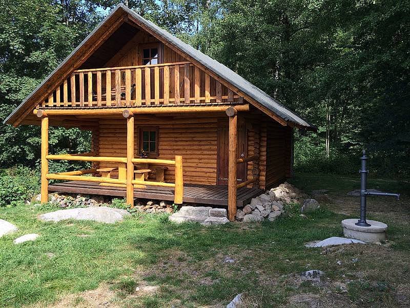 pohled na srub od jihu