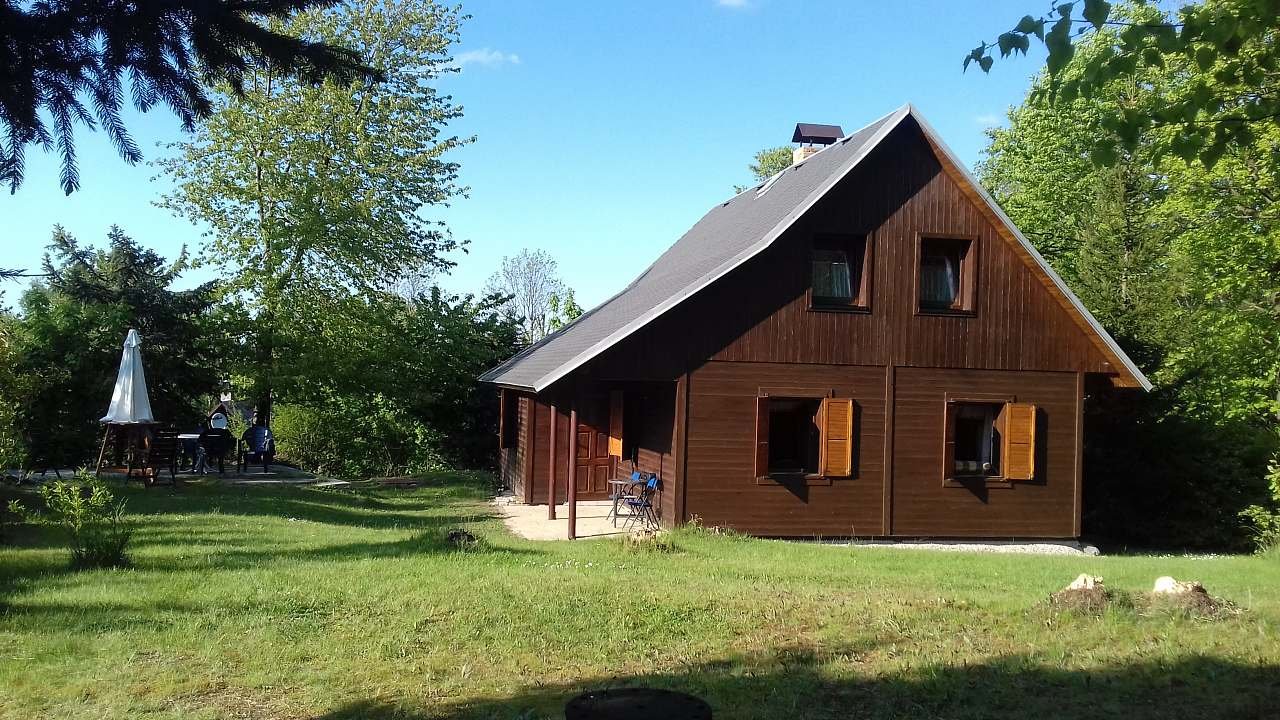 Pohled na vchod a sezení