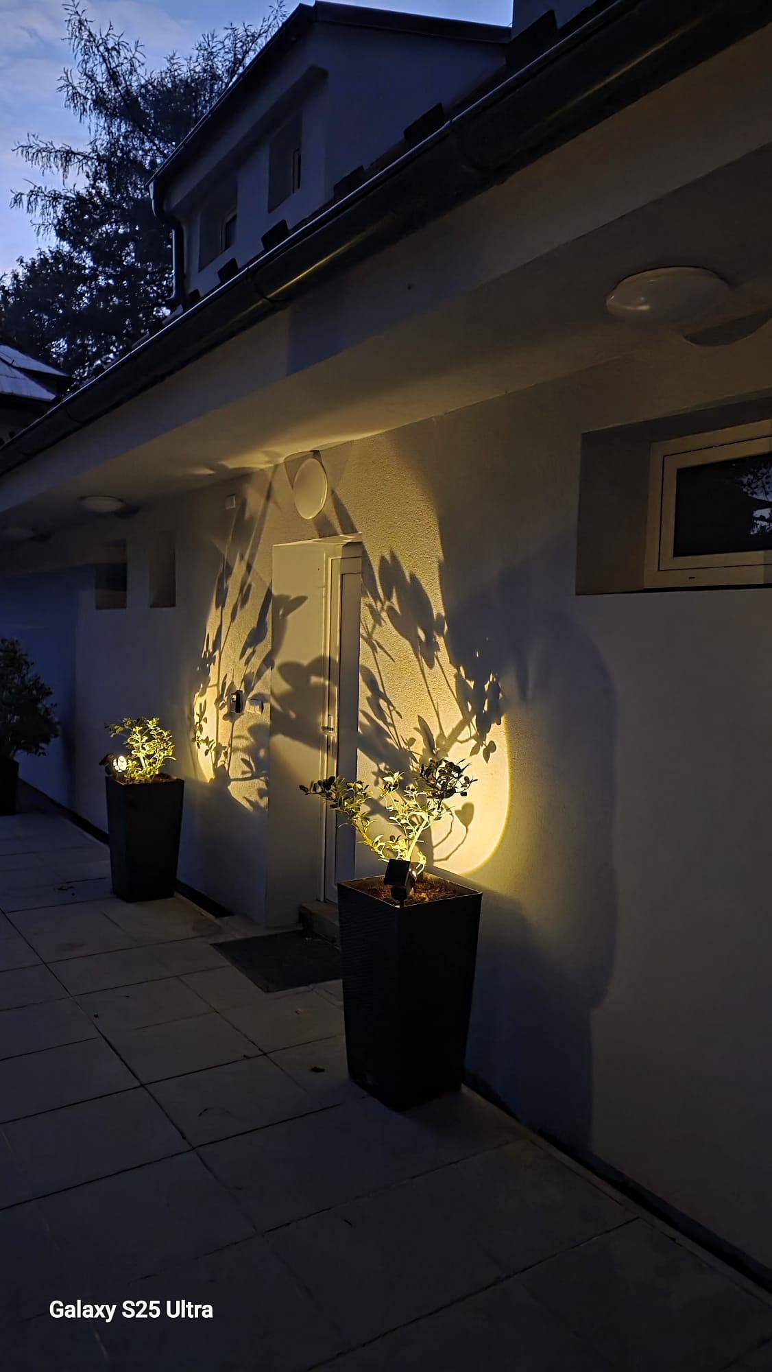 pohled z ubytování