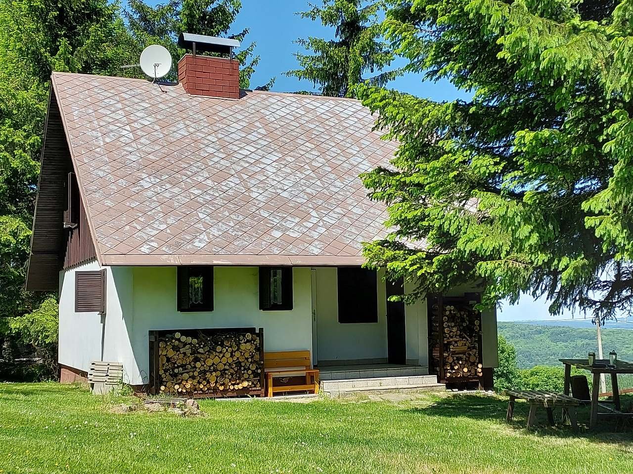 ubytování Přehrada Lesenská přehrada - chata k pronájmu - Rozhled